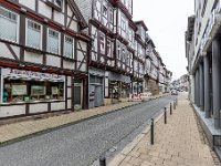 Goslar, křivolaké tu mají i domy