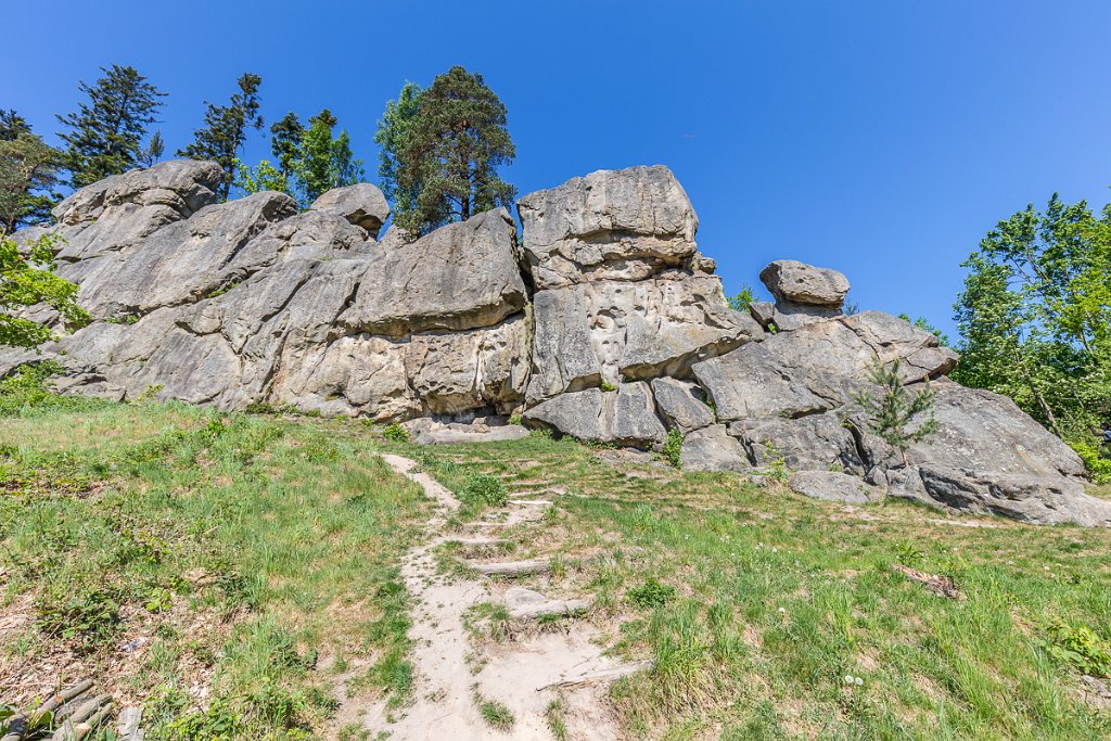 Čertovy skály, Lidečko