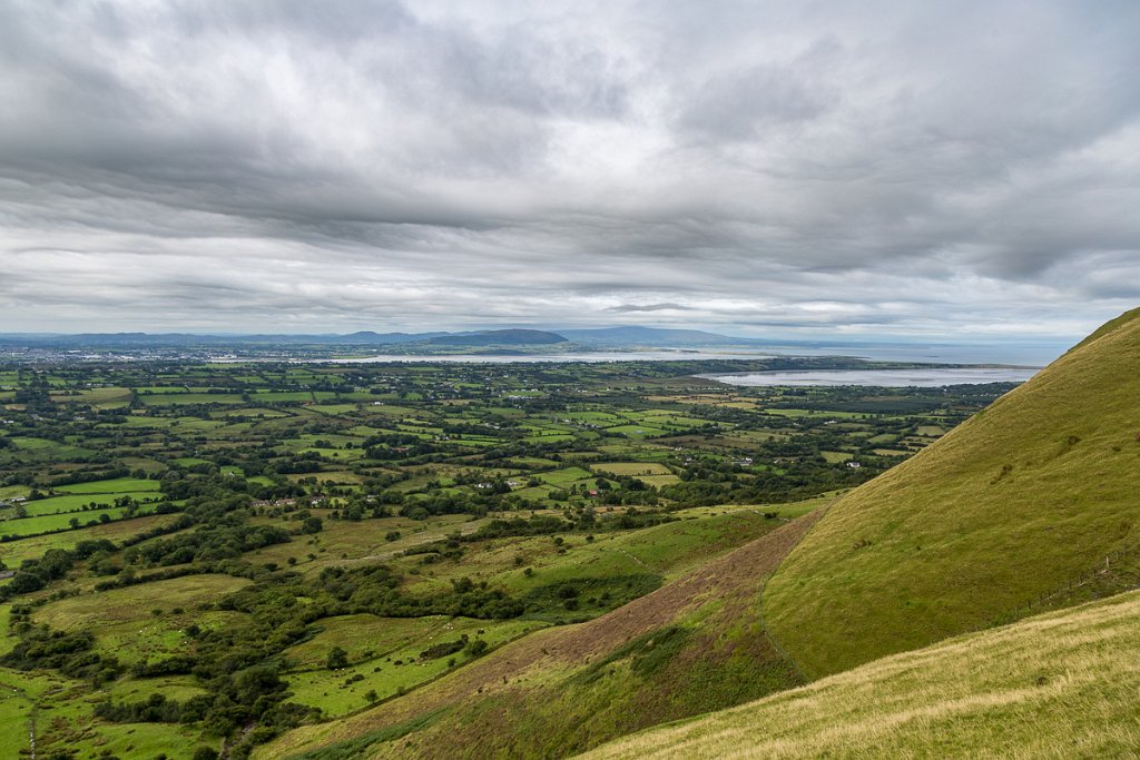 Ben Bulben, rozhled do kraje