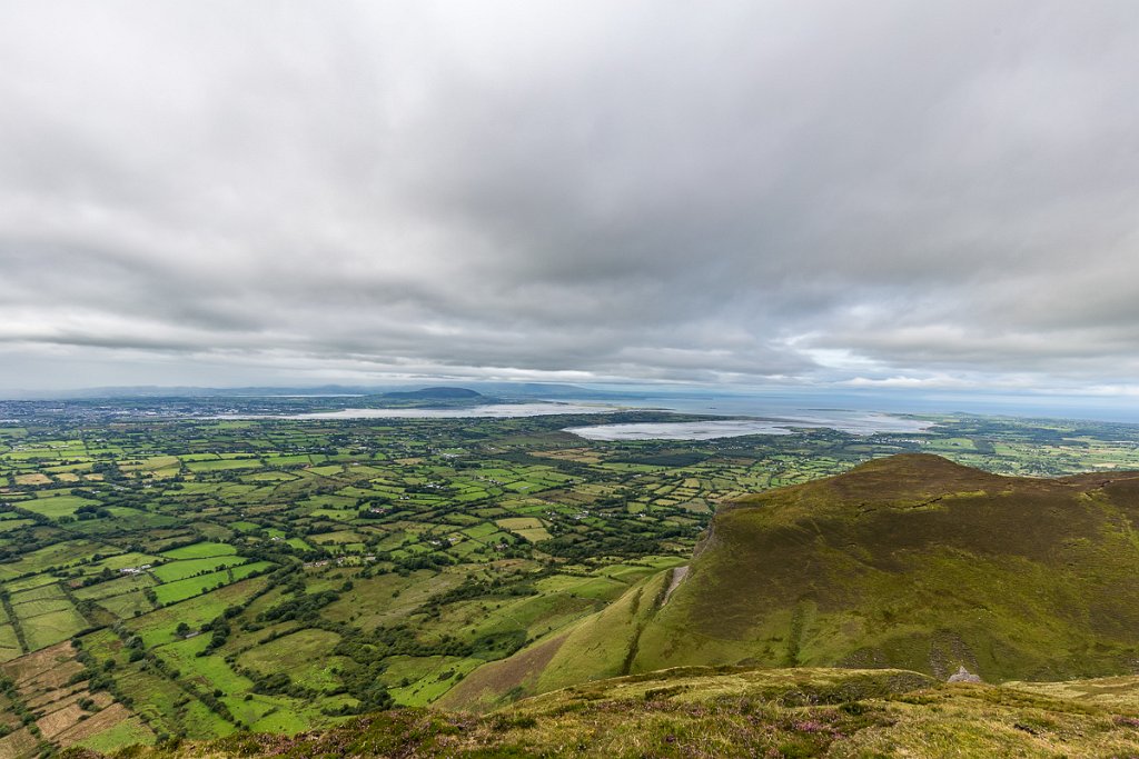 Ben Bulben, rozhled do kraje