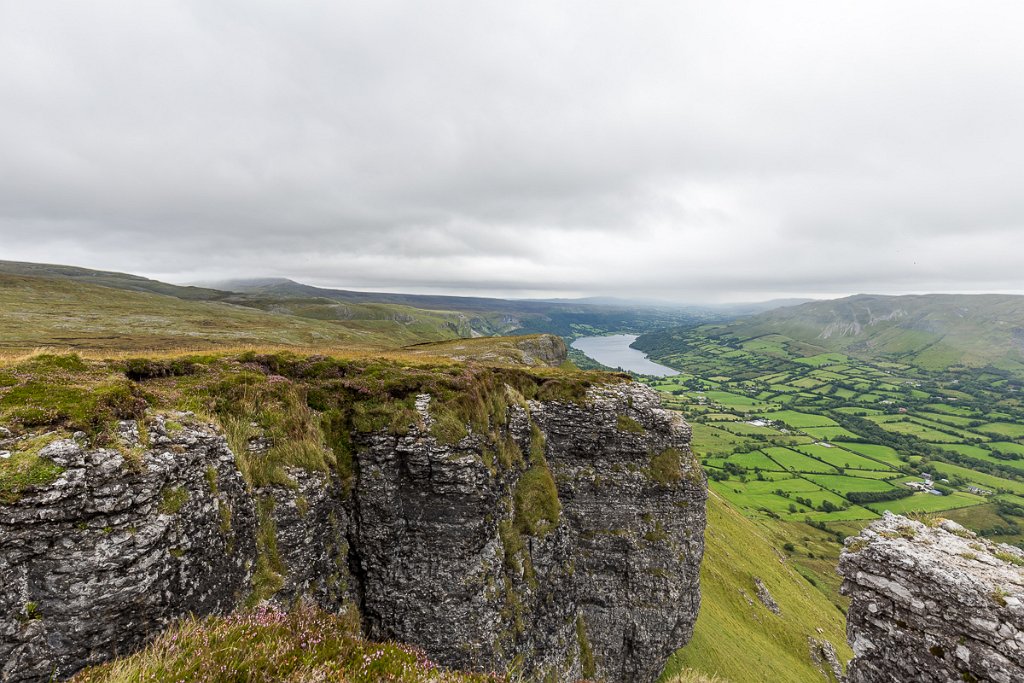 Ben Bulben, rozhled do kraje