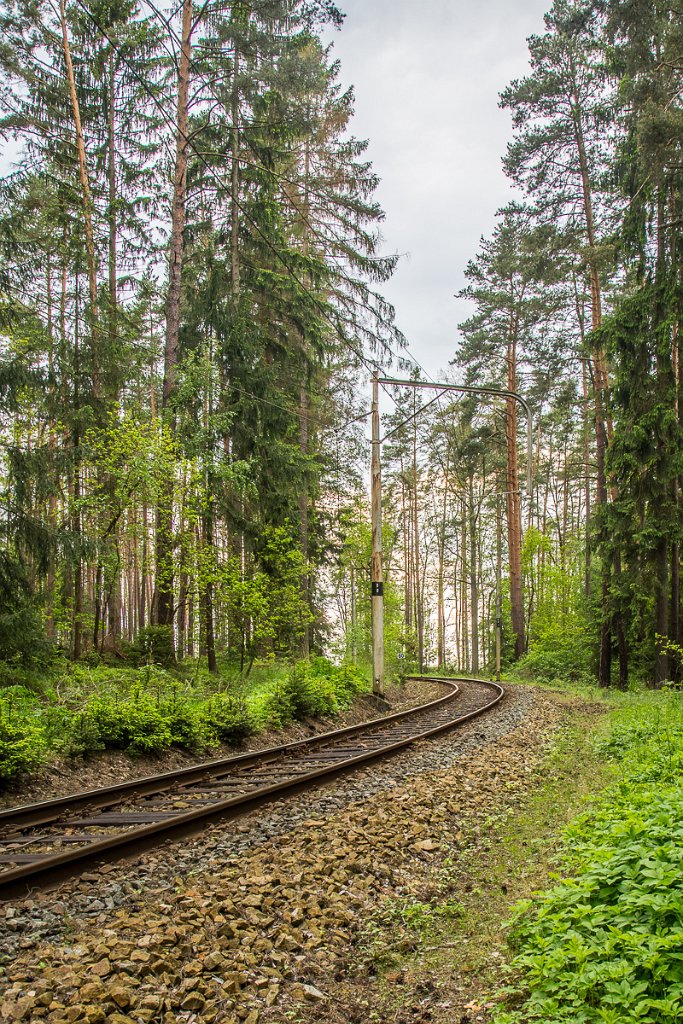 První elektrifikovaná trať u nás