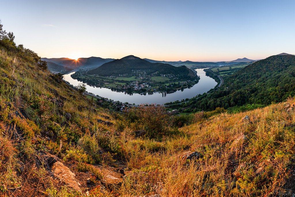 Porta Bohemica, vyhlídka Václava Krčila