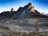 Pohled na Ra Gusela, Torre Anna a Nuvolau