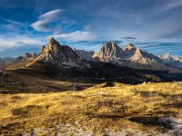 Paso Giau, výhledy z Colle Santa Lucia