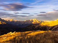 Paso Giau, výhledy z Colle Santa Lucia