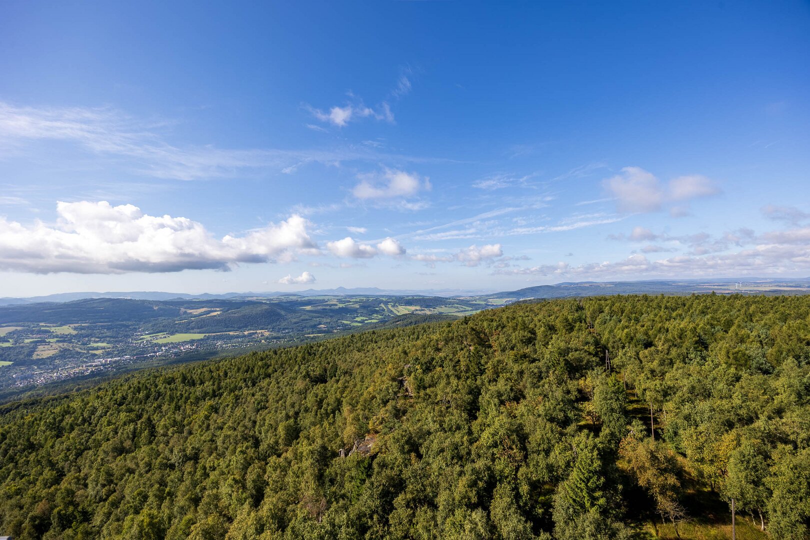 Výhledy z rozhledny