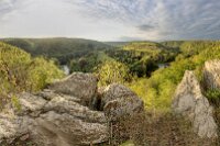 Vyhlídka na Šóbes, odpoledne